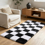 Shag Runner Rug for Bedroom Living Room 3x7 Upgrade Non-Slip Fluffy Soft - Image 7
