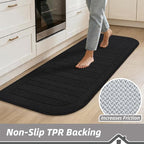 BEQHAUSE 24x60 Inch Kitchen Rugs Non-Slip Washable Kitchen Mats - Image 4