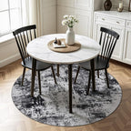 Rugflix Round Area Rugs 4Ft for Living Room, Washable Circle Rug - Image 2