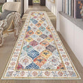 HEBE Hallway Runner Rug 2'8''x8' Washable Vintage Distressed Area Rugs Non Slip by HEBE