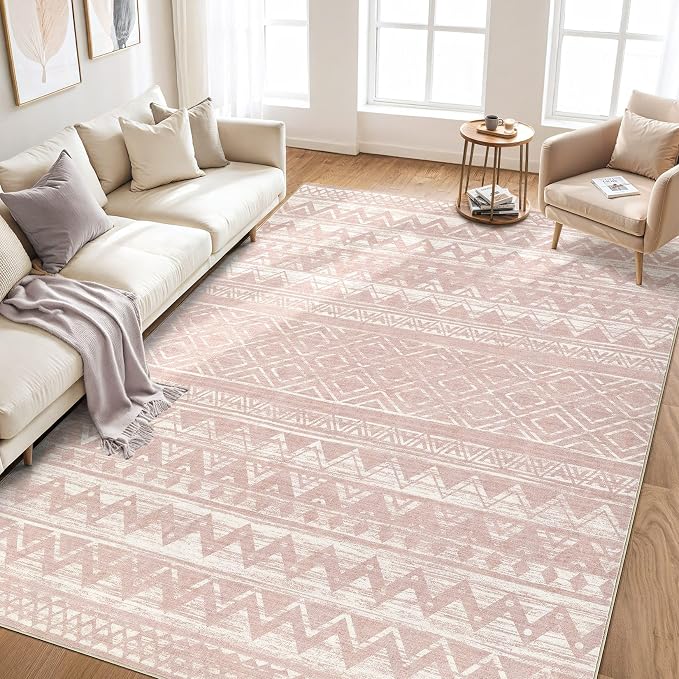 cotiled 5x7 Area Rugs Living Room Rug: Washable Boho Rugs - Image 6