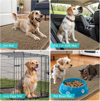 OLANLY Dog Door Mat for Muddy Paws 40x32, Absorbs Moisture and Dirt, Absorbent - Image 7