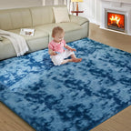 Ultra Soft Rug for Living Room, 8X10 Fluffy Shag Area Rug for Bedroom, Modern by Fairblink
