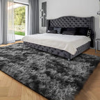 PAGISOFE Area Rugs 9x12 Living Room, Large Dark Grey Shag Rugs - Image 4