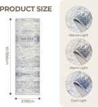 3x10 Runner Rug Non Slip Washable - Image 2