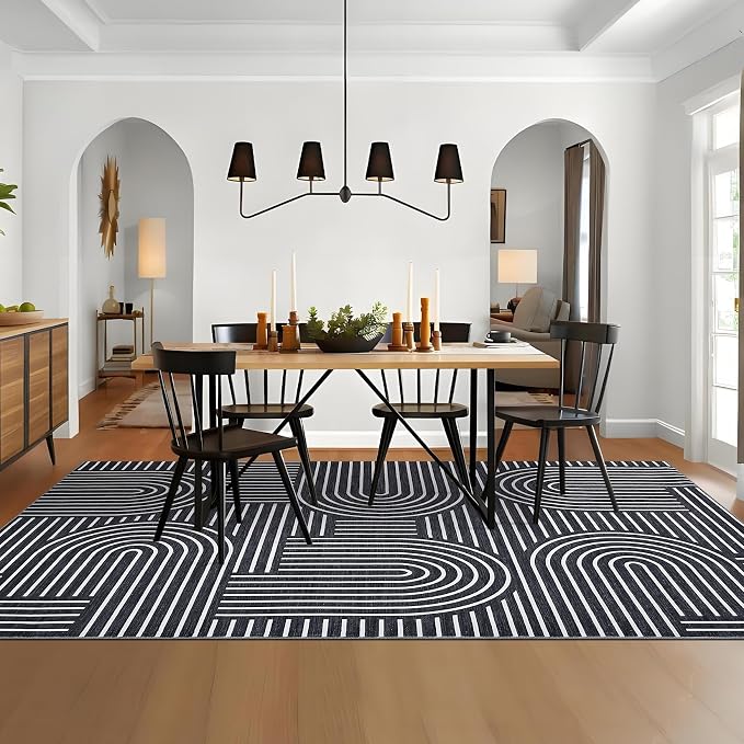 ROYHOME Washable Rug 6x9 Area Rugs - Image 3