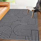 ROYHOME Washable Rug 4x6 Area Rugs by ROYHOME