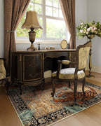 Moynesa Tiger Washable Rugs, 3x5 Entry Area Rugs, Non Slip Vintage Soft Living - Image 7