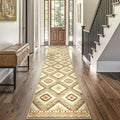 BESTSWEETIE Area Rug 2x10 Rug Machine Washable Non-Slip Low Pile Print Pattern by BESTSWEETIE