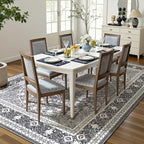 Lofus 6x9 Area Rugs for Living Room, Machine Washable Non-Slip Area Rug - Image 3