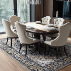 Lessymo 9 x 12 Area Rugs for Living Room, Machine Washable Area Rugs Boho Faux - Image 8