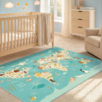 3x5 Play Mat for Kids Playroom - Image 6