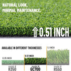 Ottomanson Artificial Turf Golf Hitting Mat 3' x 6' Indoor/Outdoor Waterproof - Image 5