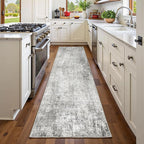 RELEANY Washable Area Rugs 2'x6' Non-Slip Modern Abstract Soft - Image 3