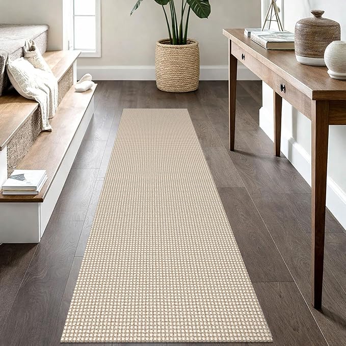 IOHOUZE Washable Runner Rug 2x8 Non Slip Rubber Backed Hallway Runner Entryway by iOhouze