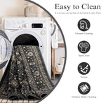 Ruaruarug Washable Area Rug 4x6 - Image 4