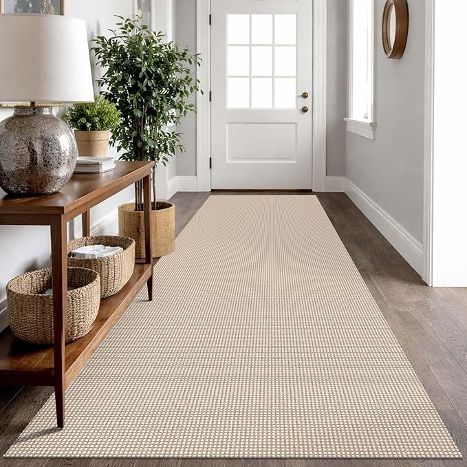 IOHOUZE Washable Runner Rug 3x10 Non Slip Rubber Backed Long Hallway Runner by iOhouze