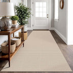 IOHOUZE Washable Runner Rug 3x10 Non Slip Rubber Backed Long Hallway Runner by iOhouze