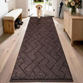 PURRUGS Dirt Trapping Door Mat 24" x 84", Non-Slip Machine Washable Entry Rug by PURRUGS