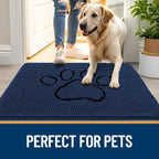 OLANLY Dog Door Mat for Muddy Paws 30x20, Paw Print Design, Absorbs Moisture - Image 6