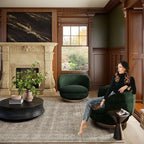 Washable Area Rugs for Living Room: 6x9 Bedroom Rug Boho Vintage Area Rug Stain - Image 7