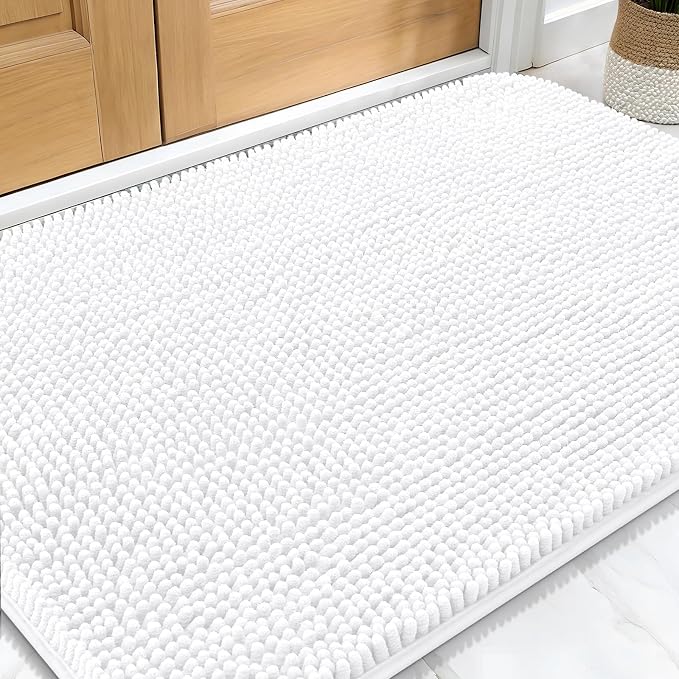 OLANLY Dog Door Mat for Muddy Paws 30x20, Absorbs Moisture and Dirt, Absorbent by OLANLY