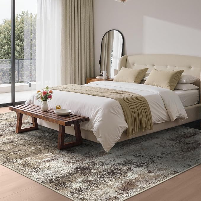 BEIMO Area Rugs 6x9 for Living Room Bedroom, Modern Abstract Machine Washable - Image 4