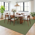KOZYFLY 6x9 Dining Room Rugs, Washable Area Rug by KOZYFLY