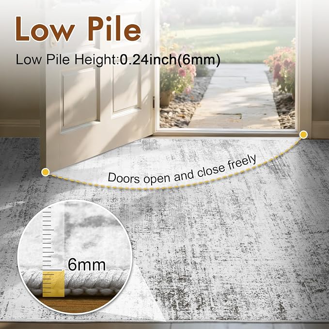 9x12 Ft Extra Large Washable Area Rugs - Image 7