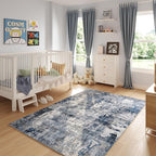 Rugcomf 8x10 Rug Washable Boho Rug Soft Large Area Rug Non-Slip Non-Shedding - Image 8