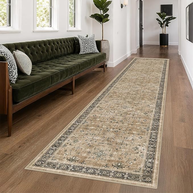 Washable Natural Sage 2x10 Entryway Long Runners - Image 6
