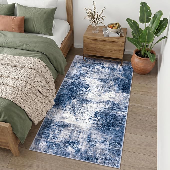 IOHOUZE Abstract Runner Rug 3x6 Ft Washable Runners - Image 8