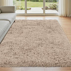 4x6 Area Rug for Living Room: Ultra Soft Fluffy Rug Modern Large Thicked Shag by Oriannal