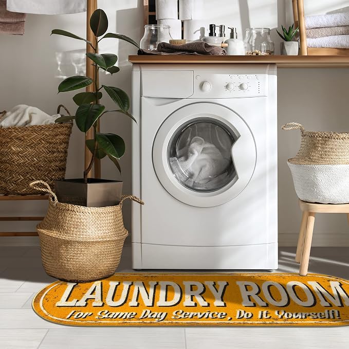 Ottomanson 20" x 59" Oval Laundry Room Rug - Image 6