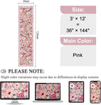 DUKINO 3x12 Washable Runner Rug, Non Slip Soft Floral Hallway Runner Rug - Image 2