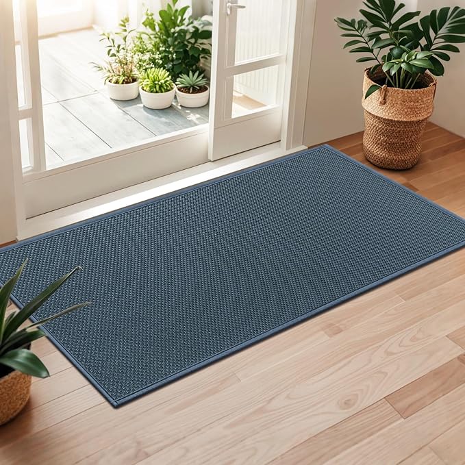 LEKEEPGO Door Mat 24"x47", Non Slip Door Mat Indoor Entrance, Rubber Backing by LEKEEPGO