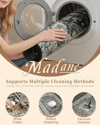 Madane Washable Runner Rug 2x8, Runners - Image 9
