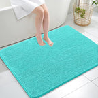 OLANLY Large Bathroom Rugs 40x32, Extra Soft Absorbent Chenille Bath Rugs by OLANLY