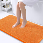 OLANLY Bathroom Runner Rugs 44x24, Extra Soft Absorbent Chenille Bath Rugs by OLANLY