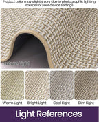 DEXI Ultra Thin Door Mat Indoor Entrance 32x48, Non Slip Rubber Backed Entryway - Image 3