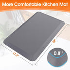 4/5 Inch Thicker Kitchen Mat, Cushioned Thick Floor Comfort Mat, - Image 2