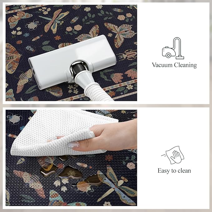 LEEVAN Anti Fatigue Mats for Kitchen Floor Non-Slip, Cushioned Kitchen Mats for - Image 5