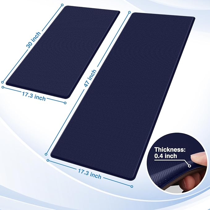 StepRite Kitchen Mats, Cushioned Anti Fatigue Kitchen Mats - Image 2