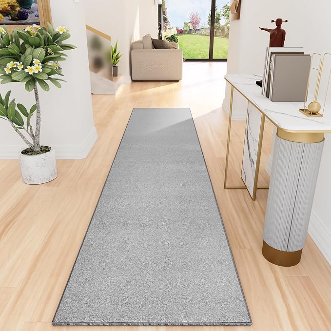 AREDO Runner Rug with Non Slip Rubber Backing, Washable Soft Floor Carpet - Image 6