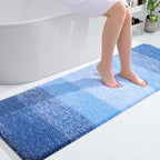 OLANLY Bathroom Runner Rugs Mat 59x20, Extra Soft Absorbent Microfiber Bath Rugs by OLANLY