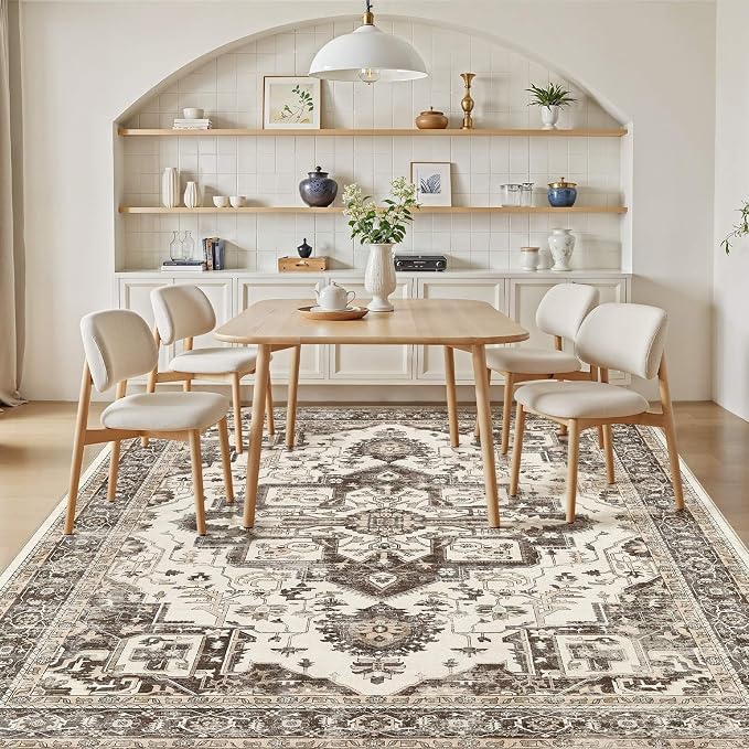 Washable 5x7 Area Rug for Living Room - Image 7