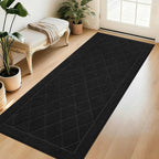 BEQHAUSE Dirt Trapper Door Mat 32" x 72", Doormat Non-Slip Entryway Rugs by BEQHAUSE