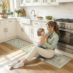 LEEVAN Anti Fatigue Mats for Kitchen Floor Non-Slip, Cushioned Kitchen Mats for - Image 8