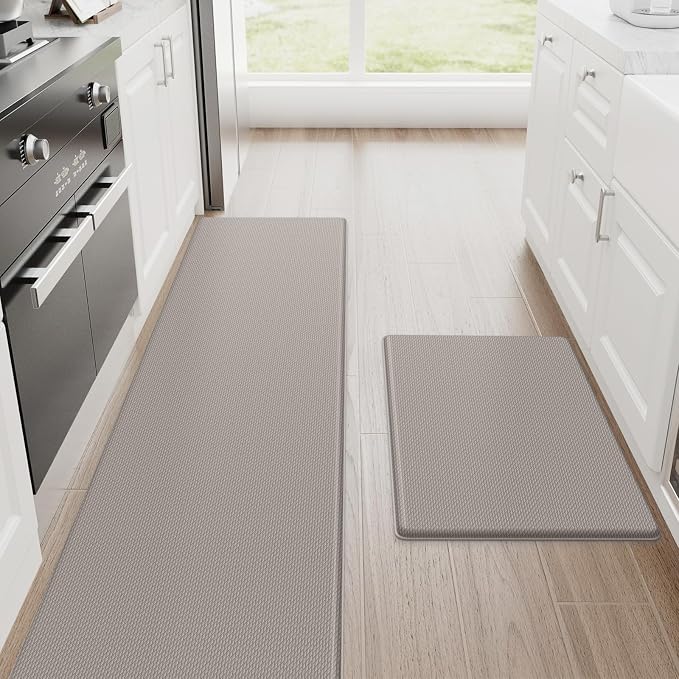 StepRite Kitchen Mats, Cushioned Anti Fatigue Kitchen Mats by Bringcushiontoyourlife