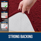 OLANLY Large Bathroom Rugs 40x24, Extra Soft Absorbent Chenille Bath Rugs - Image 5